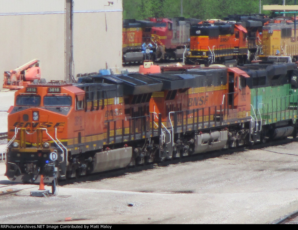 BNSF 3818